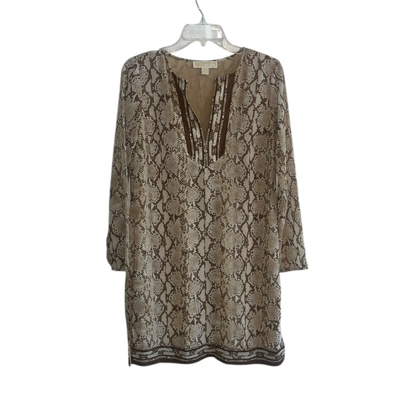 Michael Kors Dresses & Skirts - Michael Kors women's snake print dress Size Small